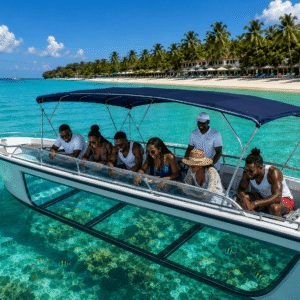 Glass Bottom Boat & Island Picnic Tour